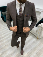Load image into Gallery viewer, Vermont Coffee Slim Fit Suit-baagr.myshopify.com-1-BOJONI

