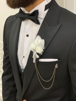 Load image into Gallery viewer, Rocca Black Classic  Slim Fit Tuxedo-baagr.myshopify.com-1-BOJONI

