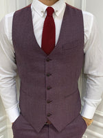 Load image into Gallery viewer, Casatani Claret Red Slim Fit  Suit-baagr.myshopify.com-1-BOJONI
