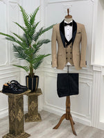 Load image into Gallery viewer, Serra Royal Gold Slim Fit Tuxedo-baagr.myshopify.com-1-BOJONI
