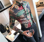 Load image into Gallery viewer, Camouflage Trendy Shirt-baagr.myshopify.com-Shirt-BOJONI
