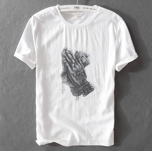 Camisa Linen T-Shirt-baagr.myshopify.com-T-shirt-BOJONI