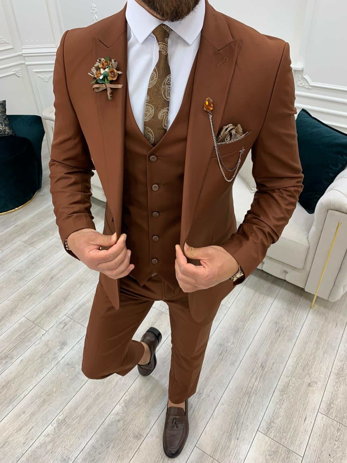 Forenzax Tile Slim Fit Suit-baagr.myshopify.com-1-BOJONI