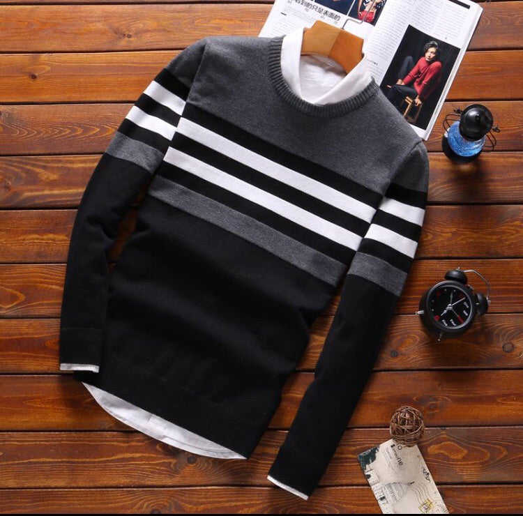 Knitted Sweater (4 Colors) | BOJONI