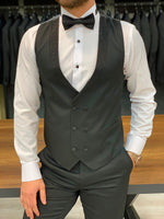 Load image into Gallery viewer, Rialzetti Black Shawl Collar Slim Fit Tuxedo-baagr.myshopify.com-1-BOJONI
