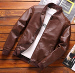 Load image into Gallery viewer, Faux Leather Casual Jacket (2 Colors)-baagr.myshopify.com-Jacket-BOJONI
