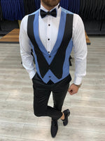 Load image into Gallery viewer, Forenzax Slim Fit Sky Blue Tuxedo-baagr.myshopify.com-1-BOJONI
