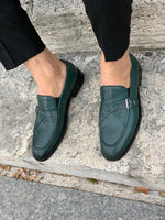 Load image into Gallery viewer, Stanoss Green Buckle Shoes-baagr.myshopify.com-shoes2-BOJONI
