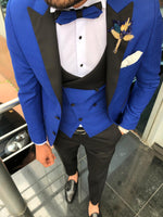 Load image into Gallery viewer, Mark Slim-Fit Tuxedo Vest Sax-baagr.myshopify.com-suit-BOJONI
