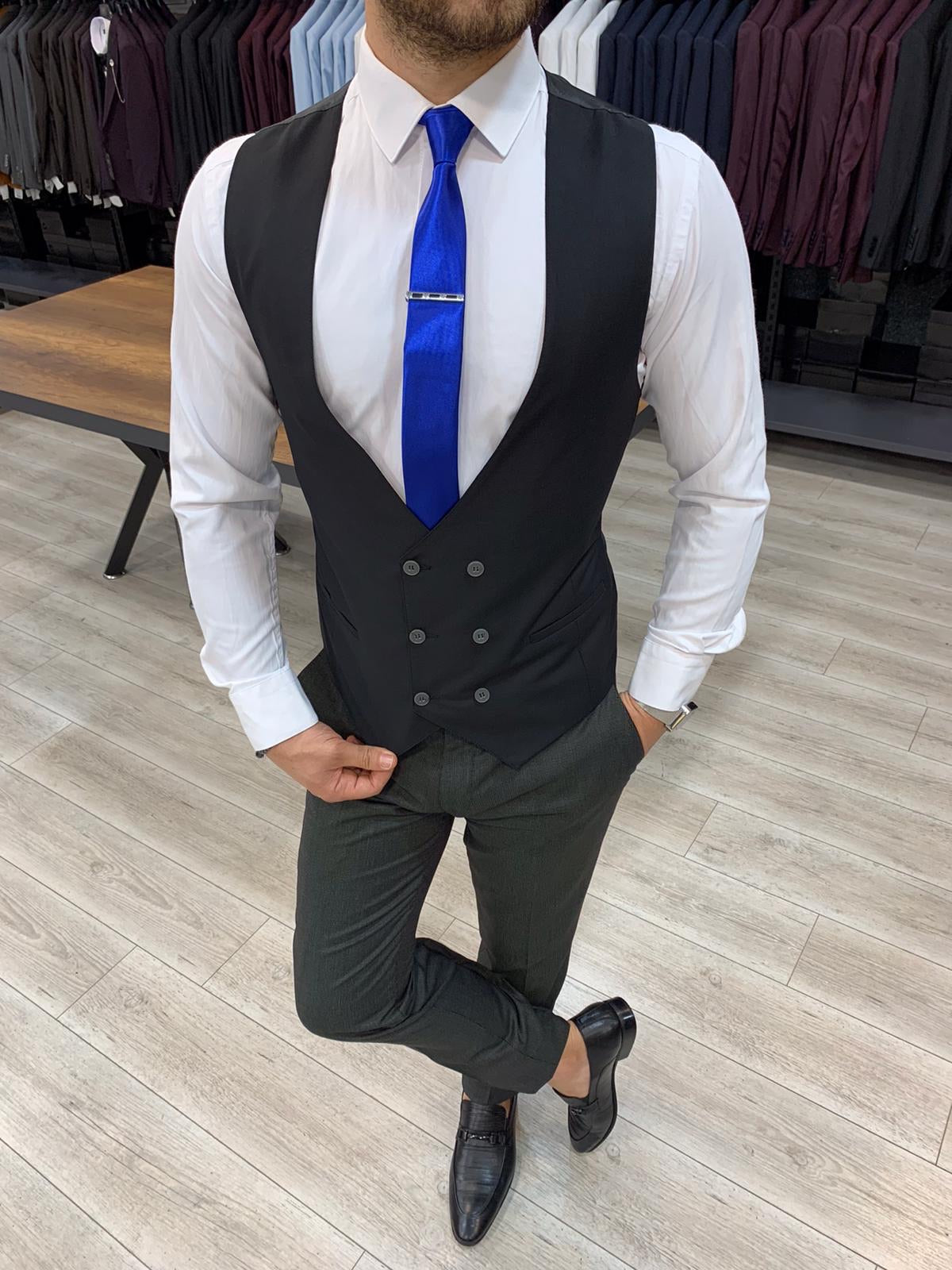 Montini Royal Gray Slim Fit  Suit-baagr.myshopify.com-1-BOJONI