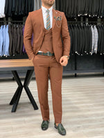 Load image into Gallery viewer, Verona Tile Slim Fit Wool Suit-baagr.myshopify.com-1-BOJONI
