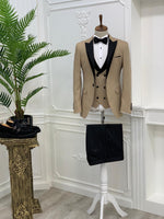 Load image into Gallery viewer, Partoni Royal Gold Slim Fit Tuxedo-baagr.myshopify.com-1-BOJONI
