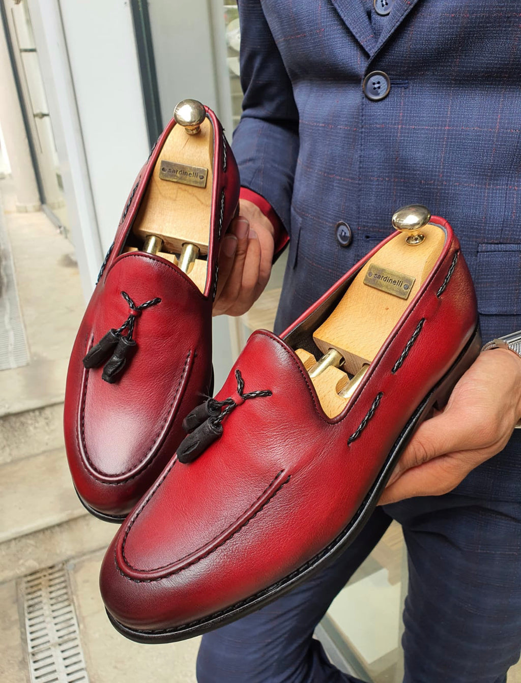 Fort Worth Red Tassel Loafer-baagr.myshopify.com-shoes2-BOJONI