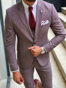 Midvale Caret Red Slim Fit Suit-baagr.myshopify.com-suit-brabion