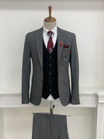 Load image into Gallery viewer, Bojoni Dayton Gray  Slim Fit Suit
