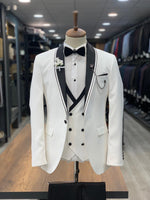 Load image into Gallery viewer, Serra Royal White Slim Fit Tuxedo-baagr.myshopify.com-1-BOJONI
