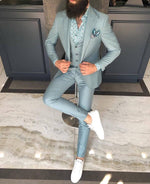 Load image into Gallery viewer, Owen Ice Blue Slim Fit Suit-baagr.myshopify.com-3-BOJONI
