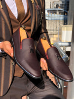 Load image into Gallery viewer, Tassels Classic Shoes Matte Burgundy-baagr.myshopify.com-shoes2-BOJONI

