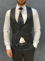 Load image into Gallery viewer, Lanso Slim Fit Tuxedo Black-baagr.myshopify.com-1-brabion
