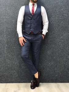 Olympia Navy Blue  Slim Fit  Suit-baagr.myshopify.com-1-BOJONI