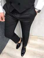 Load image into Gallery viewer, Napoli Black Slim Fit  Tuxedo-baagr.myshopify.com-1-BOJONI
