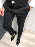 Load image into Gallery viewer, Nova Slim Fit Velvet Black Tuxedo-baagr.myshopify.com-1-BOJONI
