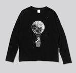 Load image into Gallery viewer, Jessica on the Moon Sweatshirt-baagr.myshopify.com-sweatshirts-BOJONI
