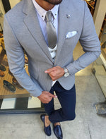 Load image into Gallery viewer, Orem Gray Slim Fit Suit-baagr.myshopify.com-suit-BOJONI
