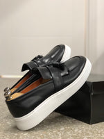 Load image into Gallery viewer, Calf-Leather Shoes in Black (Limited Edition)-baagr.myshopify.com-shoes2-BOJONI
