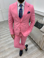 Load image into Gallery viewer, Bojoni Monte Pink  Slim Fit Suit
