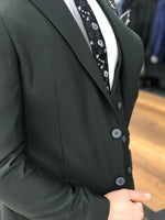 Load image into Gallery viewer, Louis Slim Fit Dark Green Suit-baagr.myshopify.com-1-BOJONI
