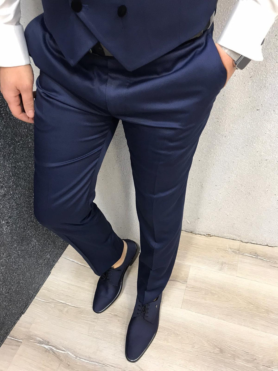 Napoli Blue Slim Fit Tuxedo | BOJONI