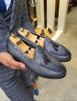 Load image into Gallery viewer, Fort Worth Gray Tassel Loafer-baagr.myshopify.com-shoes2-BOJONI
