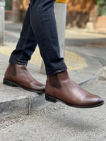 Load image into Gallery viewer, Lance Brown Chelsea Boots-baagr.myshopify.com-shoes2-BOJONI
