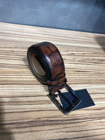 Load image into Gallery viewer, Argeli Brown Buckled Krako Shoes-baagr.myshopify.com-shoes2-brabion
