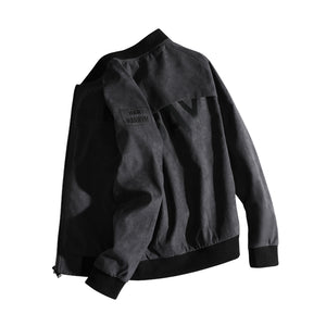 New Suede Slim Fit Bomber Jackets (3 Colors)-baagr.myshopify.com-jacket-BOJONI
