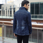 Load image into Gallery viewer, Denim Jacket in Indigo (2 Colors)-baagr.myshopify.com-jacket-BOJONI

