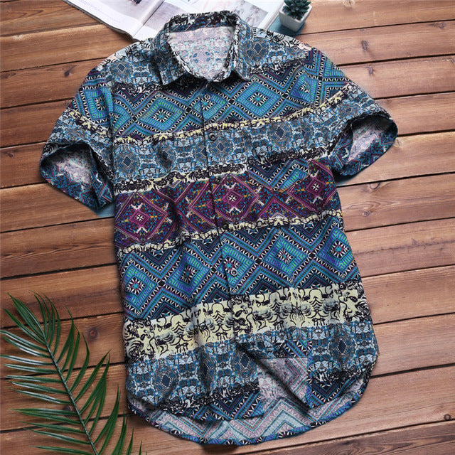 Tropical Summer Shirt (2 Colors)-baagr.myshopify.com-shirt-BOJONI