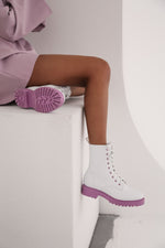 Load image into Gallery viewer, Bojoni Clan Boots with Contrasting Sole-baagr.myshopify.com-dress.-BOJONI
