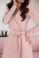 Load image into Gallery viewer, Dress Jacket with Shoulders Accent-baagr.myshopify.com-dress.-BOJONI
